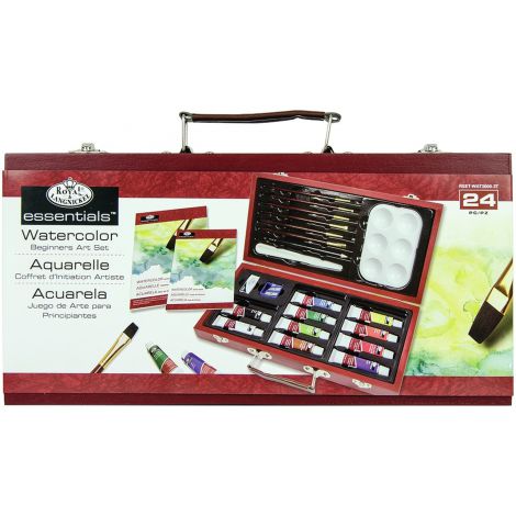 Zestaw artystyczny R&L Royal Brush Beginner Watercolor Painting Set, 23 elementy - 2